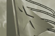 metal flag